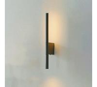 LED Bedside Wall Sconce 5W Backlight Wall Washer Light 330 Degree Rotation Adjustable 3W Wall Mounted Reading Lamp with Switch | Wall Lights for Bedroom Desk Stairs Study Room (Black,Warm Light)