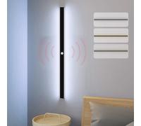 LED Bedside with Motion Sensor Indoor Linear Wall Sconce Body Long Bedside Wall Lights Corridor Minimalist Style Lamp For Corridor Bedroom Headboard Available Night