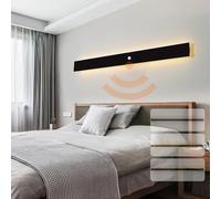 LED Bedside with Motion Sensor Indoor Linear Wall Sconce Body Long Bedside Wall Lights Corridor Minimalist Style Lamp For Corridor Bedroom Headboard Available Night