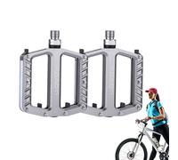 LED Bicycle Pedal - Mountain Bike Pedals, Bicycle Pedals, Aluminium Bicycle Pedal with 3 Sealed Shafts | LED Bicycle Pedal Made of Alloy