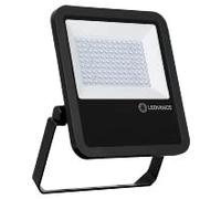 LED Black Asymmetrical Floodlight 72W Warm White 9200lm IP65 48x92Deg
