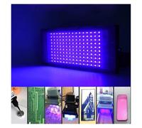 LED Black Light 365nm UV Curing Lamp 395nm Fluorescent Detection Shadowless Glue Green Oil Resin Curing Multiple Uses(405nm,300W)