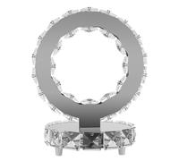 LED Bling Table Lamp, K5 Crystal Glitter Bedside Light, 15 * 25cm Romany Sparkly Crushed Diamond Table Lamps