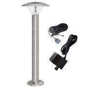 LED Bollard Modern Stainless Steel Garden Lamp Post Cool White Light with 12v Transformer ZLC047CW