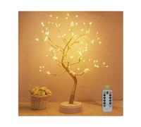 LED Bonsai Tree Light, 108 LED Twig Tree Lights USB & Battery Touch Switch Operated Night Light Table Lamp DIY Adjustable Tree Lamp for Christmas Easter Party Home Decoration (36 led)