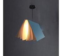 LED Book Pendant Lamp Creative Book-Shape Hanging Light Modern Bookstore Acrylic Ceiling Suspension Lights for Bedroom Bedside, Living Room, Study, Bookstore Decoration (Color : Blue)