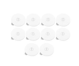 LED Bottle Coaster, LED Light Up Coaster Energy Conservation Fashionable Crystal Glue for Bar for Party (White 6cm)