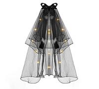 Led Bridal Veil Light Up Wedding Veil Led Wedding Veil Bridal Cathedrals Veil False Pearl Bead for