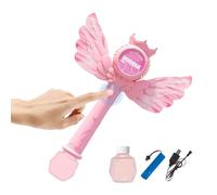 LED Bubble Machine, Kids Musical Wall, Dreamy Cosplay Prop Toy, Outdoor Play Accessory, Exciting Party Entertainment Tool, Suitable for Preschoolers Boys Girls Travel Playground Backyard Adventure