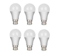LED Bulb B22 Bayonet A19/A60 12w Equivalent 100w Energy Saving Lighting for Pendant Lamp Table Lamp Wall Lamp Cabinet Lamp(B22 A19 12W Cool White 6500k,6PCS)