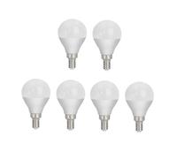 LED Bulb E26/E12 G45/A15 5w Equivalent to 40w Energy Saving Lighting 500 Lm Warm Light 3000k White Light 6000k 100v-110v Home Use Indoor Bulbs(E12 5W Warm White 3000K,6cps)