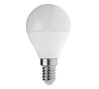 LED Bulb, P45 Sphere, E14 Edison Base, 6W (470 lumens Equivalent to 40W), 6500K Cold White Light, SMD Technology, 220° Beam