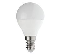 LED Bulb, P45 Sphere, E14 Edison Base, 6W (470 lumens Equivalent to 40W), Natural White Light 4000K, SMD Technology, 220° Beam