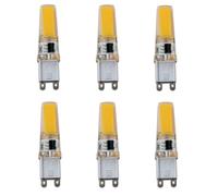 LED Bulbs 6PCS G9 LED COB Bulb 5W Warm White AC220V 3W Ceiling Light Bulb for Chandelier Desk Lamp Wall Light Etc,Cool White,5W