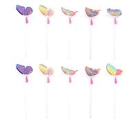 LED Butterflies Fairy Stick Christmas Tree Wand Toy Light-up Glow Stick For Birthdays Kids Novelty Toy Sparkling Butterflies Illuminated Fairy Shimmering Princess Radiant Light-up