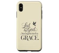 Led By God Strengthened by Grace Case for iPhone XS Max