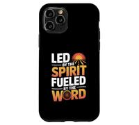 Led by the Spirit Fueled by the Word Bold Christian Truth Case for iPhone 11 Pro