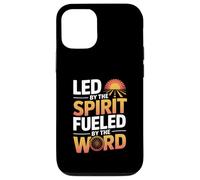 Led by the Spirit Fueled by the Word Bold Christian Truth Case for iPhone 12/12 Pro