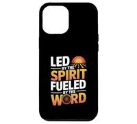 Led by the Spirit Fueled by the Word Bold Christian Truth Case for iPhone 12 Pro Max
