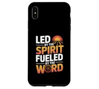 Led by the Spirit Fueled by the Word Bold Christian Truth Case for iPhone XS Max