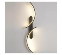 LED C Shape Minimalist Wall Sconces Modern Home Decor Perfect Lighting Wall Light Living Room Bedroom Hallway Office Wall Lamp,Energy Conservation Wall Light