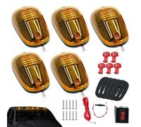 LED Cab Overhead Light - Waterproof Roof, Marker Lamp, Sealed Lens Housing, High Visibility Signals Lighting | LED Cab Roof Top Lights for Trucks Pickups SUVs Off Roads Cars Night Driving Safety