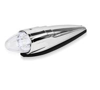 LED Cab Roof Jig Light 12 V - 24 V SMD White Torpedo Position Light Chrome for Truck Truck Utility Van Agricultural