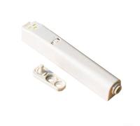 LED Cabinet Door Latch With Push To Open Function And Self Locking Catch For Secure And Convenient Handle Access(White With Light)