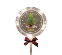 LED Cake Decoration Gift Box Acrylic Decorative Lamp Cake Decorating for Wedding Teachers' Day Birthday Party Gift Box