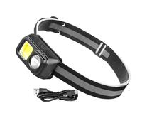 LED Camping Headlamp - Rechargeable Ultra-Light Headlight With Multiple Modes, Compact Outdoor Light For Running, Hiking, Emergencies, Adjustable Strap For Comfort, Perfect Gear For Storm Prep And Nig