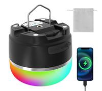 LED Camping Lantern, 8000mAh Rechargeable Camping Lights with 12 Light Modes, LED Lanterns for Power Outages, Auto-Memory, Magnetic Base, Portable Tent Light for Hurricane, Emergency, Home, Hiking