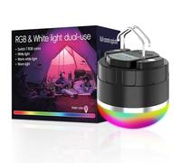 LED Camping Lantern Rechargeable, 1000LM Portable Camping Tent Light, 10 Light Modes Water Resistant Camp Light, Magnetic Base, 4000mAh Emergency Hanging Lantern for Camping, Power Outage, Hurricane