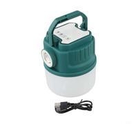 LED Camping Light PC Material Waterproof Outdoor Use(green C50) | PC plastic body, green color finish, IP44 water resistant, shockproof design, lightweight build