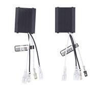 LED Canbus Decoder Headlight Bulb Error Canceller Kit High Accuracy Plug Play Universal Fit Aluminium Alloy 2Pcs C14 H1