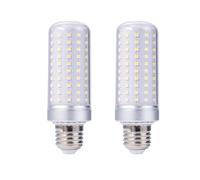 LED Candelabra Light Bulbs 300W Equivalent E27 Screw Base - 30W Chandelier Candle Light Bulbs,Corn Bulb, 4000LM,Non-dimmable 2 Pack (Natural White 4000k-4500k)