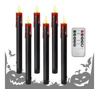 LED Candle - Battery Operated Candles LED,Dimmable Artificial Light Halloween Centerpiece for Dining Table Window Sill Theater Stage Bedroom Yoga Haunted House