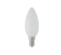 LED Candle Opal Pearl Frosted Filament Bulb 4w SES E14 Small Screw in Pack of 2