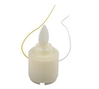 LED Candle with Moving Flame Design for Home Ambience Lighting Decoration on Tables or Inside Lanterns for Festive Looks (3pcs)