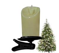 LED Candles, Fake LED Candle with Clip, Cone-Shaped Clip Candlelight for Home, Festival, Bedroom, Wedding, Party, Garden