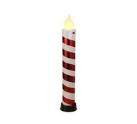 LED Candy Candle Outdoor 83Cm Timer Candy Cane Christmas Candle Light Candle
