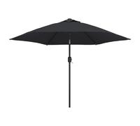 LED Cantilever Umbrella Outdoor Garden Patio Parasol Sunshade Canopy vidaXL