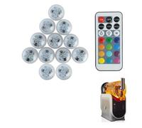 LED Capsule Lights for ninja Slushi FS301/FS300,Waterproof Small Tealight Candles Color Underwater Light,13 Operated Battery
