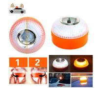 LED Car Emergency Light Flashlight Magnetic Induction Strobe Road Accident Lamp Beacon Safety Accessory Strobe Light V16