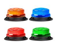 LED Car Emergency Traffic Strobe Lights Vehicles Rooftop Flashing Warning Beacon Light 12V-24V 1PCS(GREEN)