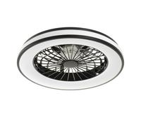 LED Ceiling Fan Light Dimmable Living Room Chandelier Lamp With Remote Control