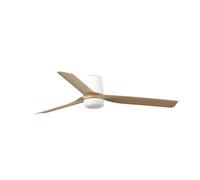 LED Ceiling fan with Remote Punt Tub Maple 130cm Flush mount DC Ceiling fan [EEK: E]