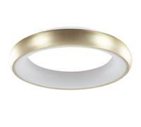 Beliani LED Ceiling Lamp Ataran Metal Gold, Gold
