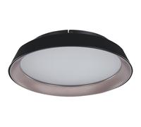Beliani Led Ceiling Lamp Bilin Metal Black
