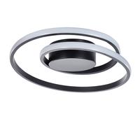 LED Ceiling Lamp NARYN Metal Black