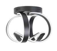 LED Ceiling Lamp NURA Metal Black